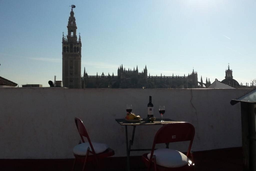 Ubicacion Top Junto Catedral A Acond Y Wifi Sevilla Exteriör bild